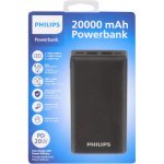 Повербанк Philips, 20000 мА·ч, PD 20 W, USB-A, USB-C, micro USB- Замовити за ціною 1404 грн.
