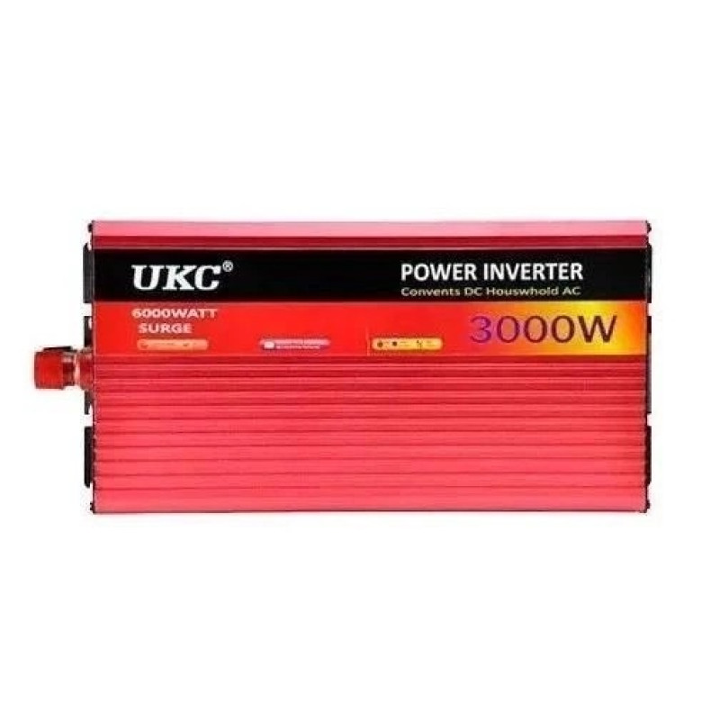 Перетворювач напруги AR 3000W, 12V-220V, з USB