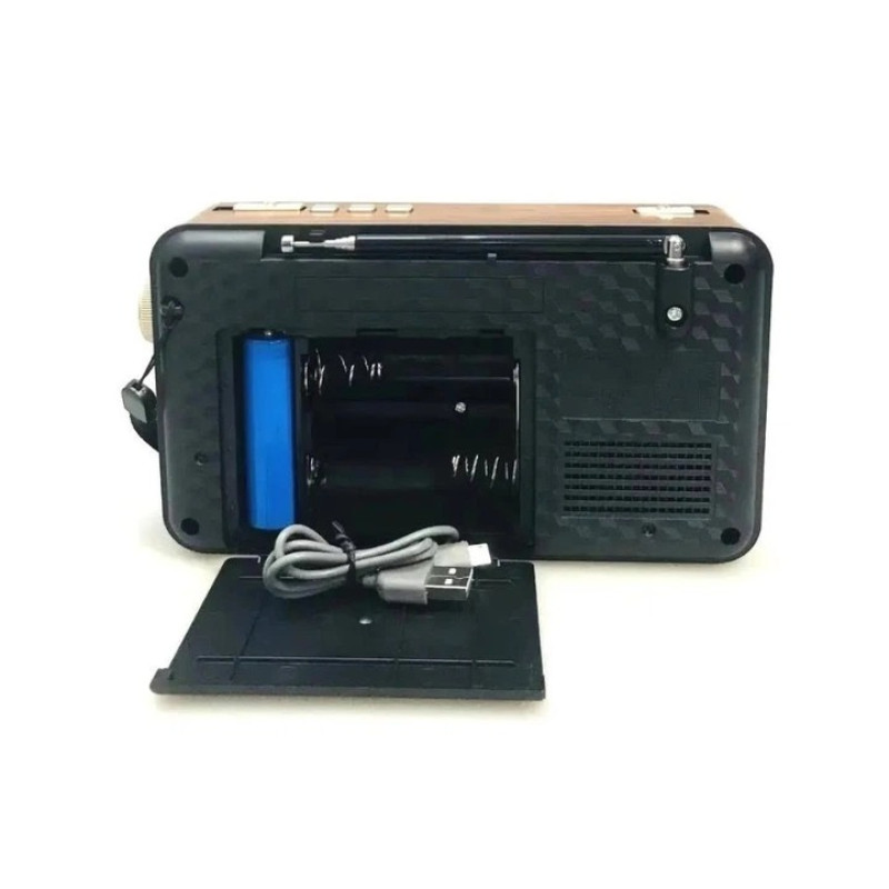 Радиоприемник ретро Golon RX-BT169, FM/AM/SW, USB, 1300 mAh