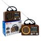 Радиоприемник Golon RX-966, Bluetooth, солнечная панель, аккумулятор 18650- Замовити за ціною 561 грн.