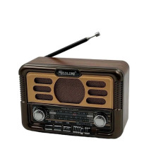 Радіоприймач Golon RX-BT6061S, Bluetooth, сонячна панель