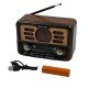 Радіоприймач Golon RX-BT6061S, Bluetooth, сонячна панель
