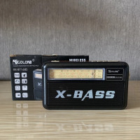 Радіоприймач Golon RX-BT168S, Bluetooth, USB/TF, сонячна панель, ліхтар