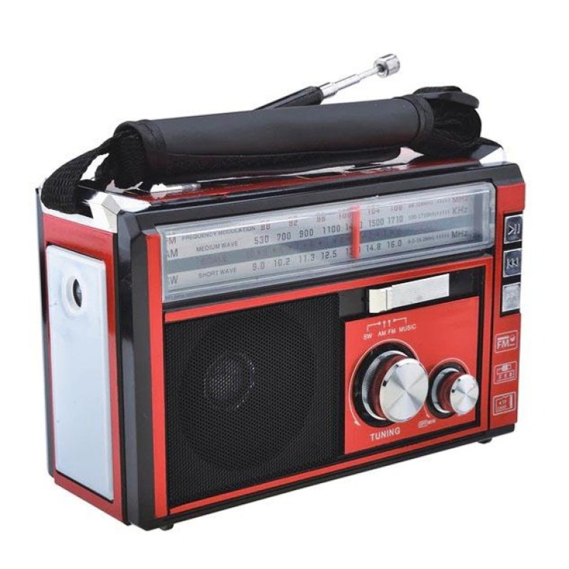 Радіоприймач Golon RX-381BT, , Bluetooth, USB/SD, LED-ліхтар