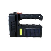 Ліхтар ручний HX-8 COB Solar, 8 LED, бічне світло, сонячна панель, USB
