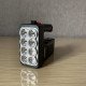 Фонарь ручной HX-8 COB Solar, 8 LED, боковой свет, солнечная панель, USB- Замовити за ціною 170 грн.