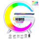 Колонка-нічник G63, Bluetooth/USB/SD/FM, бездротова зарядка