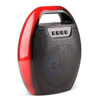 Портативна колонка ESS‑209A, Bluetooth/USB/SD/FM/AUX, світломузика