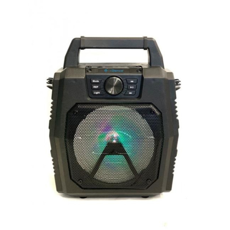 Портативна колонка-валіза iDance 20K, Bluetooth/USB/SD/FM/AUX, світломузика- Замовити за ціною 726 грн.