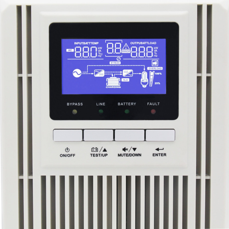 Источник бесперебойного питания SENDON SD 1 KNTL, 900 Вт, двойное преобразование