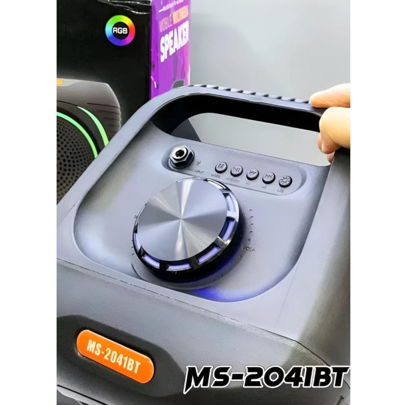 Колонка MS-2041BT, Bluetooth, 25Вт×2