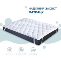 Защитный наматрасник 180*200, водонепроницаемый, на резинках
