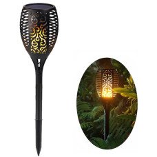 Садовий ліхтар Solar Flame LED Light BIG з ефектом полум'я