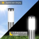 Садовий світильник на сонячній батареї 1A Pillar Light 8 WW, біле світло