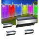 Садовий настінний світильник Solar RGB