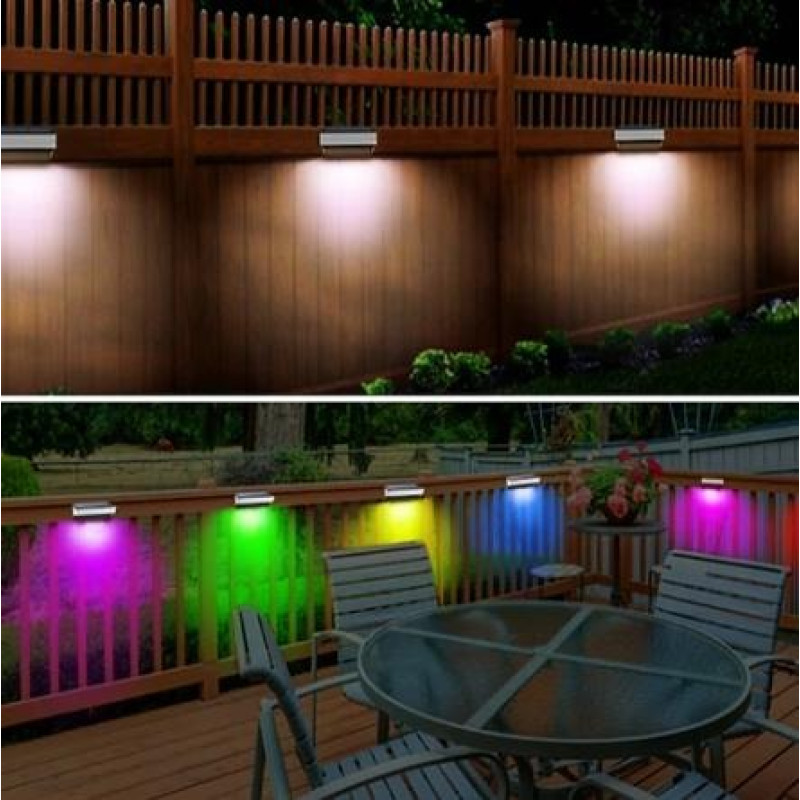 Садовый светильник настенный Solar RGB- Замовити за ціною 211 грн.