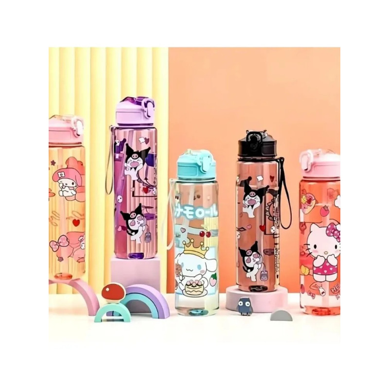 Детская бутылка для воды с героями Sanrio (700 мл)- Замовити за ціною 170 грн.