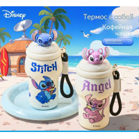 Термостакан із трубочкою Stitch / Angel J6Y6617, 350 мл