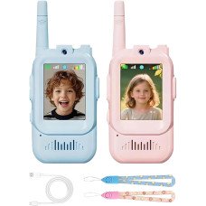 Рація дитяча Video Walkie Talkie з функцією відеозв'язку та фото, комплект 2 шт