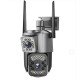 Смарт-камера уличная TS-32W, с двойным объективом, WiFi и RJ45, ночное видение, IP66