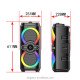 Колонка акустическая ZQS8285XW, 2×10 Вт, Bluetooth, USB, SD, FM, AUX, 2 микрофона