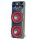 Колонка акустична ZQS10205, 2&times;20 Вт, 10"&times;2, з бездротовим мікрофоном