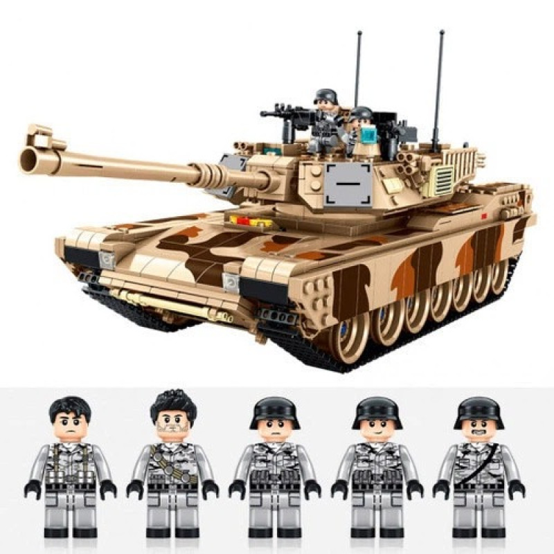 Cobi Конструктор Танк M1A2 Абрамс, 632010, 1630 деталей- Замовити за ціною 2341 грн.