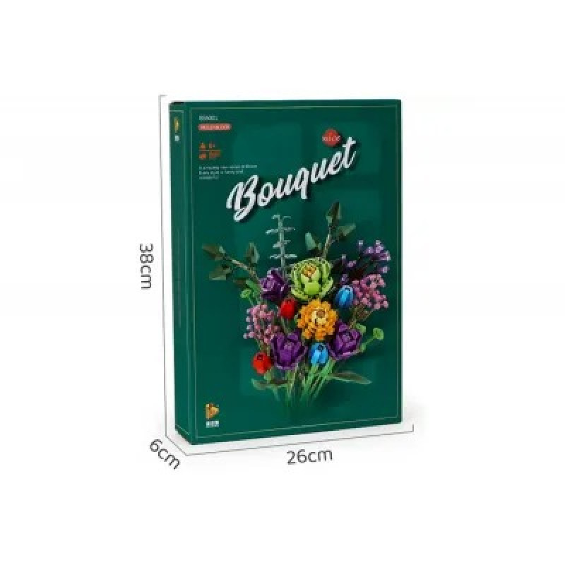 Конструктор «Bouquet Flowers Букет Цветы», 655001, 999 деталей- Замовити за ціною 1056 грн.