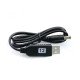 Кабель-перехідник для роутера USB - DC 5.5x2.1 мм, 12V
