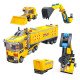 Конструктор «Инженерный тягач-грузовик с прицепами», 659009, 611 деталей