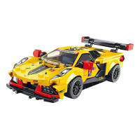 Конструктор "Chevrolet Corvette C8R", 666019, 344 деталей