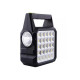 Портативна станція для зарядки GD 105, з сонячною панеллю та 3 LED лампами