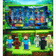 Набір фігурок "Minecraft", 4029, 16 фігурок + 1 сюрприз, магнітні кубики
