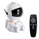 Ночник-проектор звездного неба «Астронавт» Astronaut Nebula Projector A-361, с пультом, 5 Вт