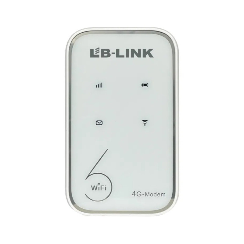 Мобільний 4G LTE Wi-Fi роутер LB-LINK BL-MF518EU, 300 Мбіт/с, Wi-Fi 6, 2100 мА·год