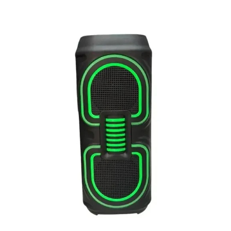 Портативна акустична колонка MS-3640BT, Bluetooth, USB, SD, FM, AUX, світломузика, 20 Вт