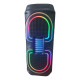 Портативна акустична колонка MS-3640BT, Bluetooth, USB, SD, FM, AUX, світломузика, 20 Вт