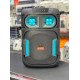 Портативна Bluetooth колонка MS-2065BT-W з бездротовим мікрофоном, USB, SD, FM, AUX, RGB-підсвічування, 25 Вт