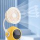 Вентилятор настольный Desktop Fan Y6, аккумуляторный, 3 режима, подсветка, гибкая ножка, точилка- Замовити за ціною 211 грн.