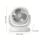 Вентилятор настільний Design Product Best F3, акумуляторний, 4 режими, поворот, Type-C