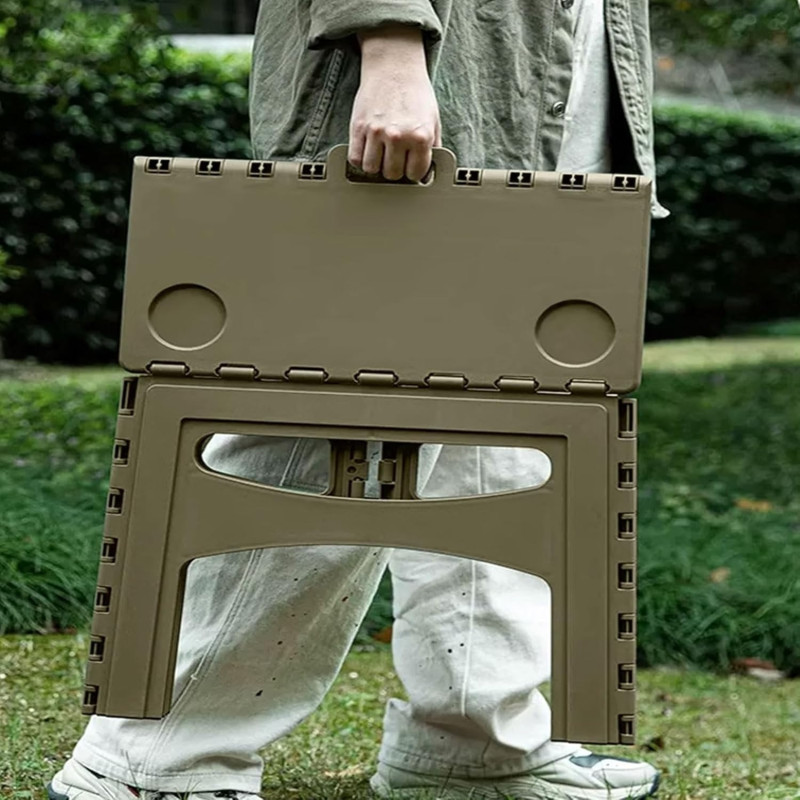 Стіл пластиковий складаний, 70×45×44 см
