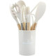 Набір кухонного приладдя Silicone Kitchen Set 11 в 1 на підставці- Замовити за ціною 253 грн.