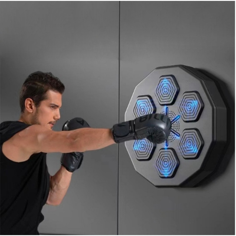 Інтерактивна настінна боксерська мішень із Bluetooth, 40×40×7,5 см