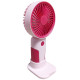 Вентилятор ручний Mini Fan MJ122 з акумулятором, підставкою для телефону, 3 режимами