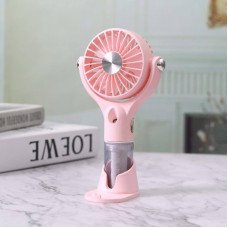 Вентилятор ручной Spray Fan LX633Y, с аккумулятором, увлажнителем, подставкой для телефона, Type-C