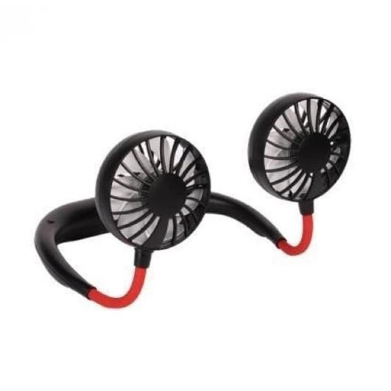 Вентилятор на шию Wearable Sports Fan ZY-A1, з акумулятором, подвійний