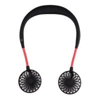 Вентилятор на шею Wearable Sports Fan ZY-A1, с аккумулятором, двойной