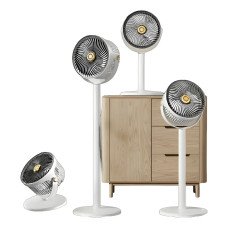 Вентилятор 4 в 1 Vertical Fan S34, с аккумулятором, регулируемая ножка, 5 скоростей, Type-C