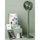 Вентилятор 4 в 1 Solar Floor Fan S39, 4000 мАг, сонячна панель, лампа, 5 швидкостей
