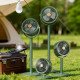 Вентилятор 4 в 1 Solar Floor Fan S39, 4000 мАч, солнечнечная панель, лампа, 5 скоростей- Замовити за ціною 957 грн.